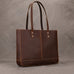 Leather Tote Bag For Women Full Grain Leather Handbag Leather Shopping Bag Women Shoulder Bag Leather Purse RockCow Leather Studio