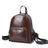 Leather Backpack Women Top Grain Leather Backpack Purse Top Natural Cowhide Leather City Backpack Leather Travel Rucksack SX3096 RockCow Leather Studio