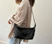 Leather Designer Bucket Bag With Adjustable Strap, Women Full Grain Leather Shoulder Bag For Everyday Use, Chic Soft Leather Crossbody Bag RockCow Leather Studio