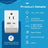 South Africa Travel Adapter | Type M - USB-A & USB-C Ports + 2 USA Outlet (AP-10L) Ceptics