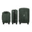 IZOD Mateo Travel 3 Piece Luggage Set - Durable ABS Hard Shell with 360° Wheels and Combo Lock Mirage Luggage