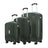 IZOD Mateo Travel 3 Piece Luggage Set - Durable ABS Hard Shell with 360° Wheels and Combo Lock Mirage Luggage