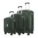 IZOD Mateo Travel 3 Piece Luggage Set - Durable ABS Hard Shell with 360° Wheels and Combo Lock Mirage Luggage