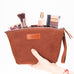 Luna Leather Makeup Bag Mizuri Leather