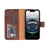 Magic iPhone 16E Detachable Leather Wallet Case Mizuri Leather