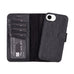 Magic iPhone 16E Detachable Leather Wallet Case Mizuri Leather