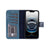 Magic iPhone 16E Detachable Leather Wallet Case Mizuri Leather