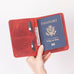 Viaggio Leather Passport Wallet Mizuri Leather