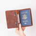 Viaggio Leather Passport Wallet Mizuri Leather