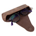 Riviera Leather Glasses Case - LuggageDesigners