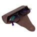 Riviera Leather Glasses Case - LuggageDesigners
