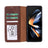 Wallet ID Leather Samsung Galaxy Z Fold 5 Folio Case Mizuri Leather