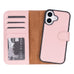 Magic iPhone 17 Leather Detachable Wallet Case Mizuri Leather