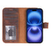 Magic iPhone 17 Leather Detachable Wallet Case Mizuri Leather