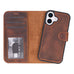 Magic iPhone 17 Leather Detachable Wallet Case Mizuri Leather
