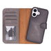 Magic iPhone 17 Leather Detachable Wallet Case Mizuri Leather