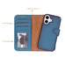 Magic iPhone 17 Leather Detachable Wallet Case Mizuri Leather