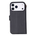 Magic iPhone 17 Pro Leather Detachable Wallet Case Mizuri Leather
