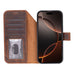 Magic iPhone 17 Pro Max Leather Detachable Wallet Case Mizuri Leather