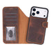 Magic iPhone 17 Pro Leather Detachable Wallet Case Mizuri Leather