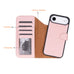 Magic iPhone 17 Air Leather Detachable Wallet Case Mizuri Leather