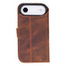 Magic iPhone 17 Air Leather Detachable Wallet Case Mizuri Leather