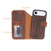 Magic iPhone 17 Air Leather Detachable Wallet Case Mizuri Leather