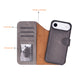 Magic iPhone 17 Air Leather Detachable Wallet Case Mizuri Leather