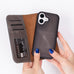 Magic iPhone 17 Leather Detachable Wallet Case Mizuri Leather