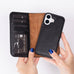 Magic iPhone 17 Leather Detachable Wallet Case Mizuri Leather