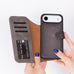 Magic iPhone 17 Air Leather Detachable Wallet Case Mizuri Leather