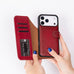 Magic iPhone 17 Pro Max Leather Detachable Wallet Case Mizuri Leather