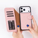 Magic iPhone 17 Pro Leather Detachable Wallet Case Mizuri Leather