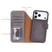 Magic iPhone 17 Pro Leather Detachable Wallet Case Mizuri Leather
