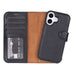 Magic iPhone 17 Leather Detachable Wallet Case Mizuri Leather