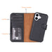 Magic iPhone 17 Leather Detachable Wallet Case Mizuri Leather