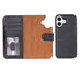 Magic iPhone 17 Leather Detachable Wallet Case Mizuri Leather