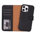 Magic iPhone 16 Pro Detachable Leather Wallet Case Mizuri Leather