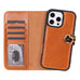 Magic iPhone 16 Pro Detachable Leather Wallet Case Mizuri Leather