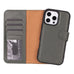 Magic iPhone 16 Pro Detachable Leather Wallet Case Mizuri Leather