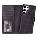 Magic Samsung Galaxy S25 Ultra Detachable Leather Wallet Case - LuggageDesigners