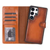 Magic Samsung Galaxy S25 Ultra Detachable Leather Wallet Case - LuggageDesigners