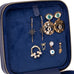 Amanda Leather Jewelry Box, Large - LuggageDesigners