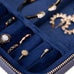 Amanda Leather Jewelry Box, Large - LuggageDesigners