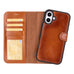 Magic iPhone 16 Detachable Leather Wallet Case Mizuri Leather