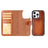 Magic iPhone 16 Pro Detachable Leather Wallet Case Mizuri Leather