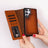 Magic Samsung Galaxy S25 Ultra Detachable Leather Wallet Case - LuggageDesigners