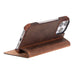 Sonat Leather iPhone 16 Pro Folio Case Mizuri Leather