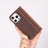 Sonat Leather iPhone 16 Pro Max Folio Case Mizuri Leather