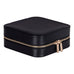Amanda Leather Jewelry Box, Large - LuggageDesigners